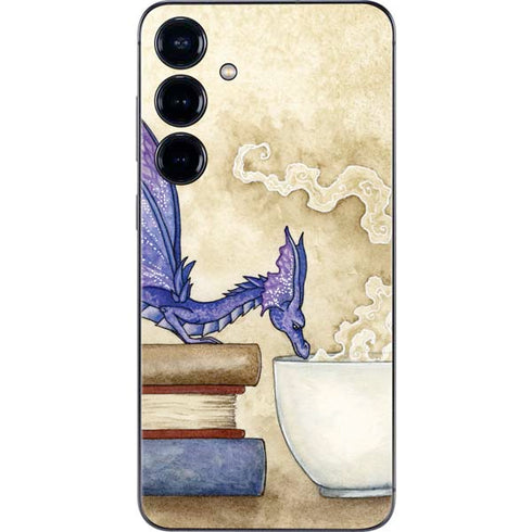 Whats in Here Coffee Dragon by Amy Brown Galaxy S25 Skin